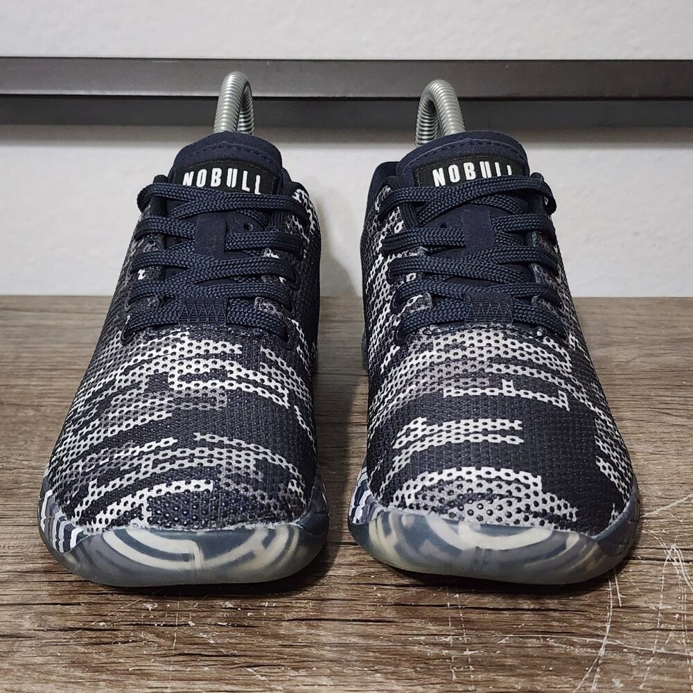 Nobull SuperFabric Trainer Women's Athletic Shoes Sneakers Size 6 Blue - Picture 2 of 9